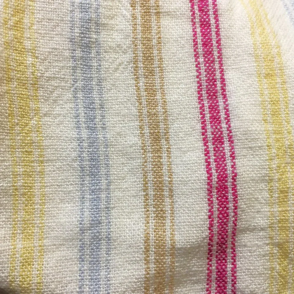 GAP Linen Blend Pull On Elastic Waistband Short "Dotted Sun Stripe"  NEW!! - Picture 10 of 12